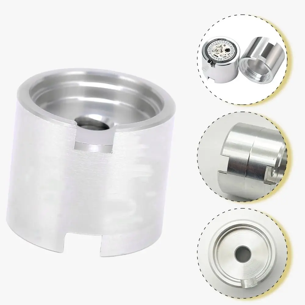 Soporte de movimiento de reloj preciso, resistencia a la corrosión, resistencia al desgaste, Base de movimiento, aleación de aluminio multiusos - imagen 2