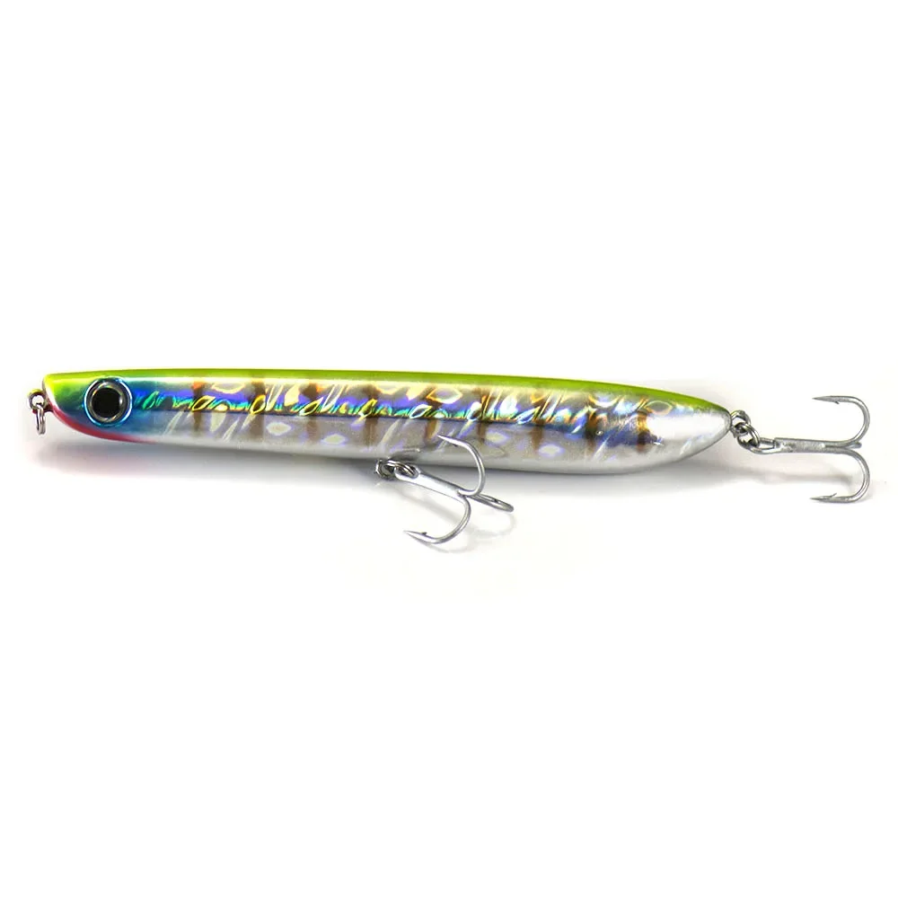 Countbass superficie Topwater señuelo de pesca Popper Stick cebo lubina Leurre Peche lápiz cebo duro Señuelos de agua salada 123mm 17g - imagen 2