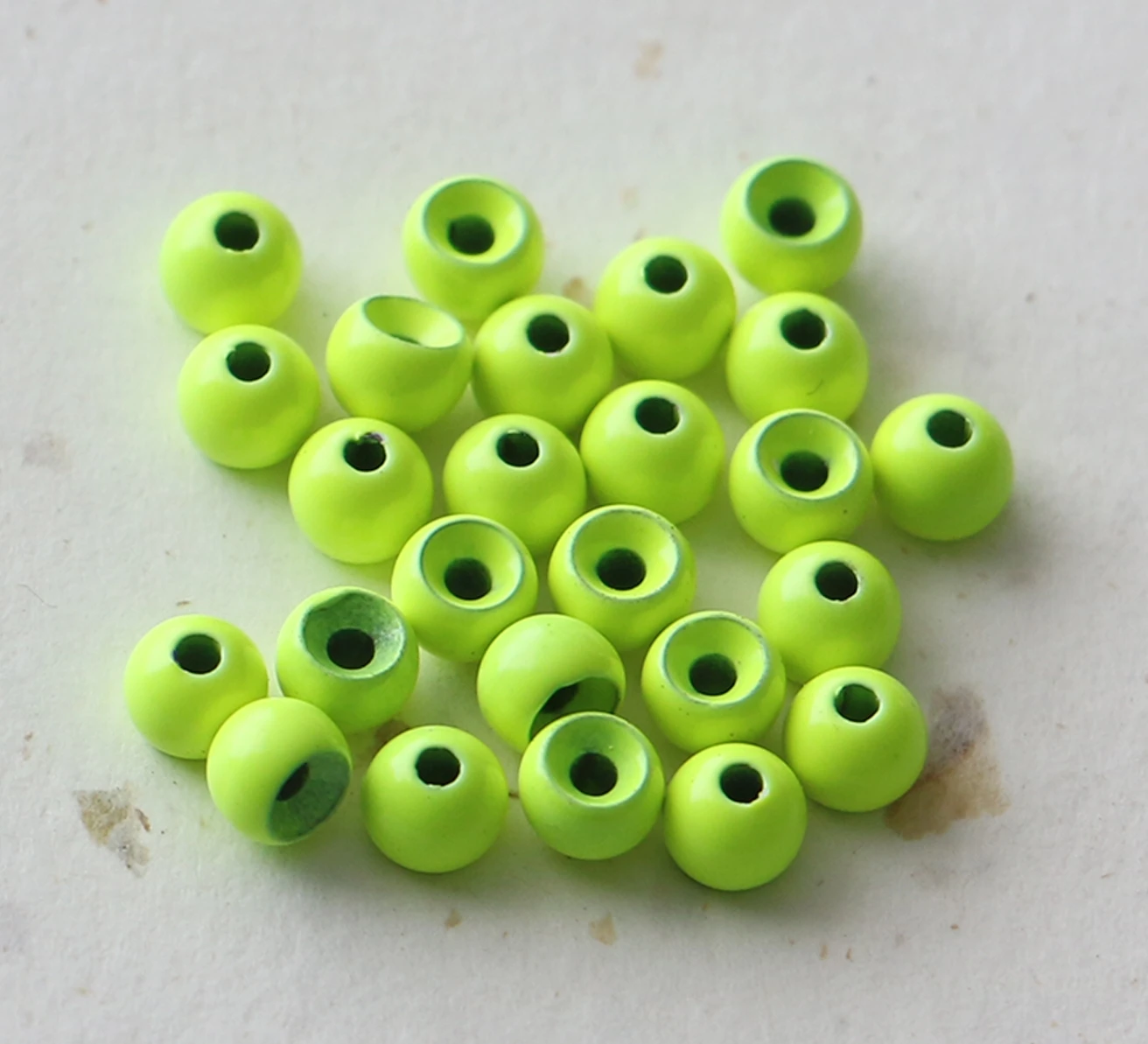 Cuentas de tungsteno ranuradas para atado de moscas - imagen 2