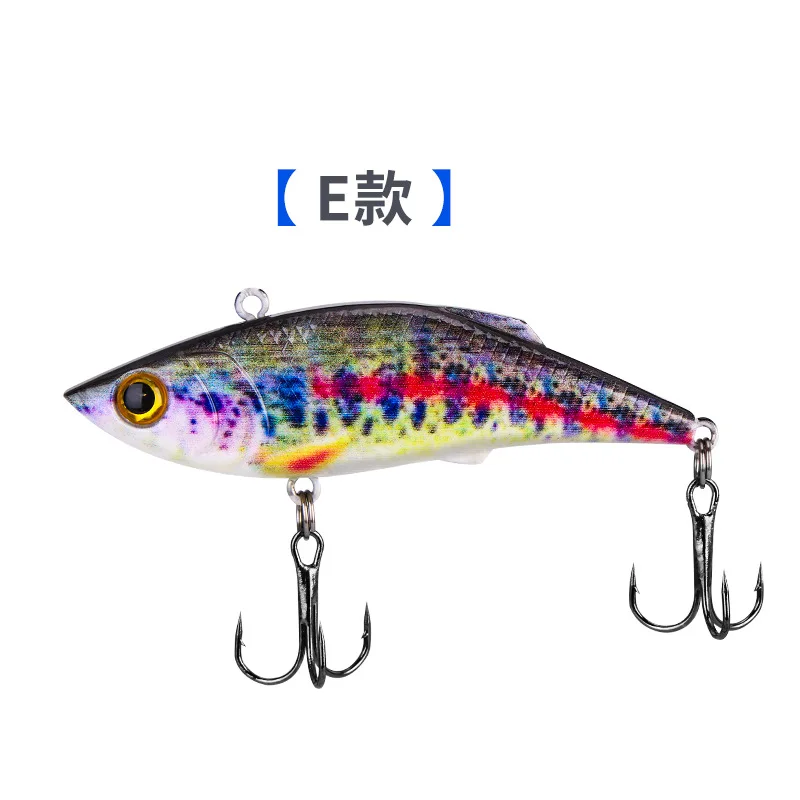 Señuelo de pesca que se hunde VIB, 10g, 8cm, señuelo de plástico, impresión 3D, vibración, Sway señuelos artificiales en forma de Z, 1 pieza, venta - imagen 5