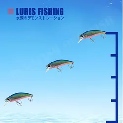 Micro Minnow Señuelo Hundente Artificial para Lucio y Carpa