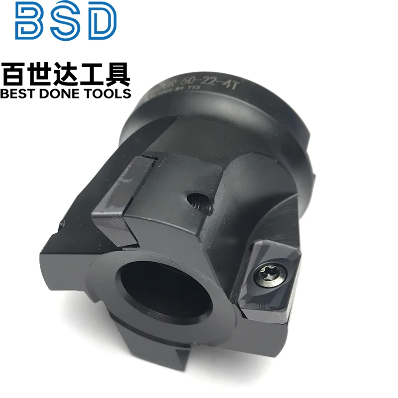 BAP400R 50-22-4T 63 80 100 Cuchillo cortador de fresado para máquinas herramientas CNC Cortador plano de fresa frontal con APMT 160408   Insertos de carburo - imagen 3