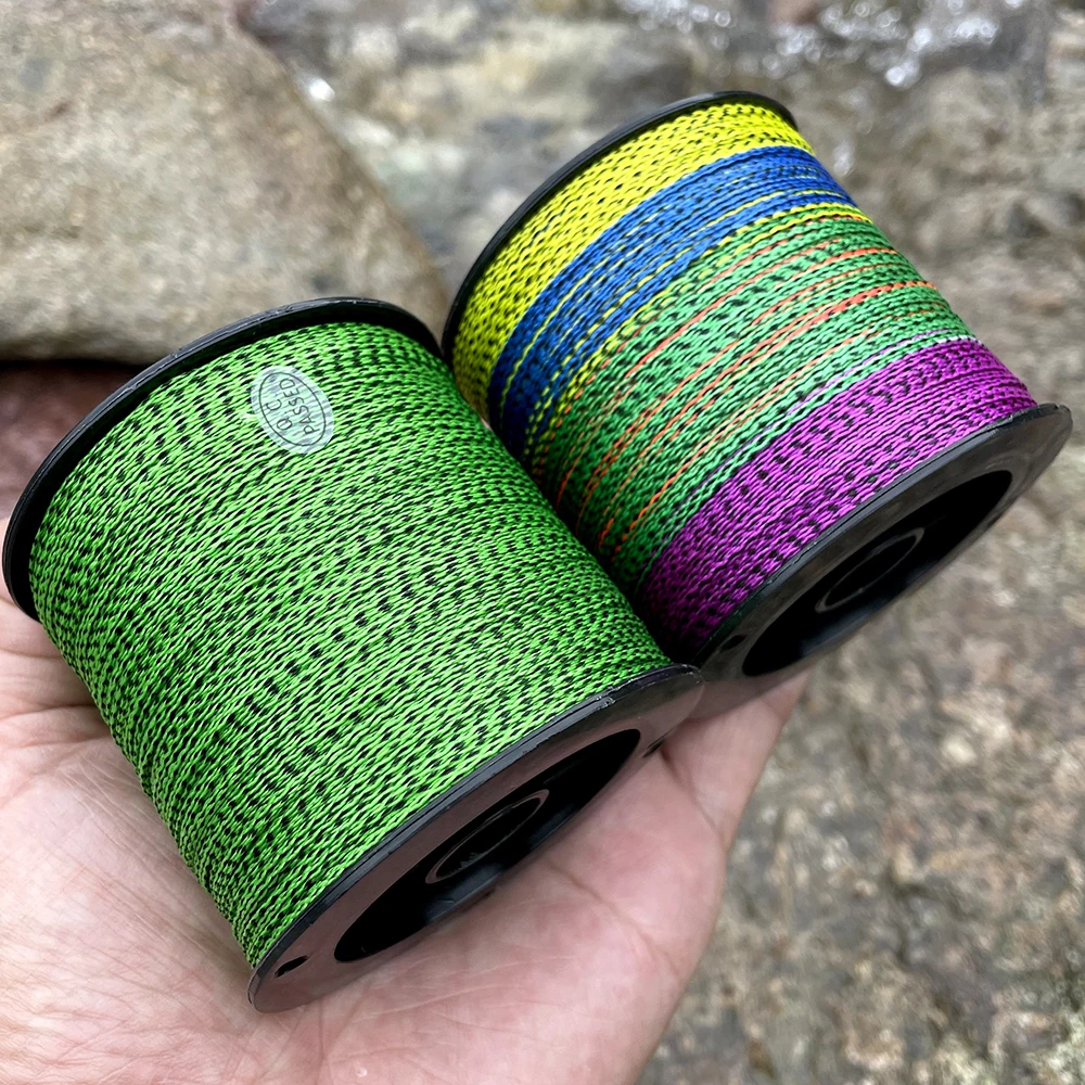 GHOTDA-sedal de pesca trenzado moteado invisible, 300M, 4 hebras, multifilamento de 0,11mm-0,50mm para pesca de carpa, súper fuerte, 10-80LB - imagen 5