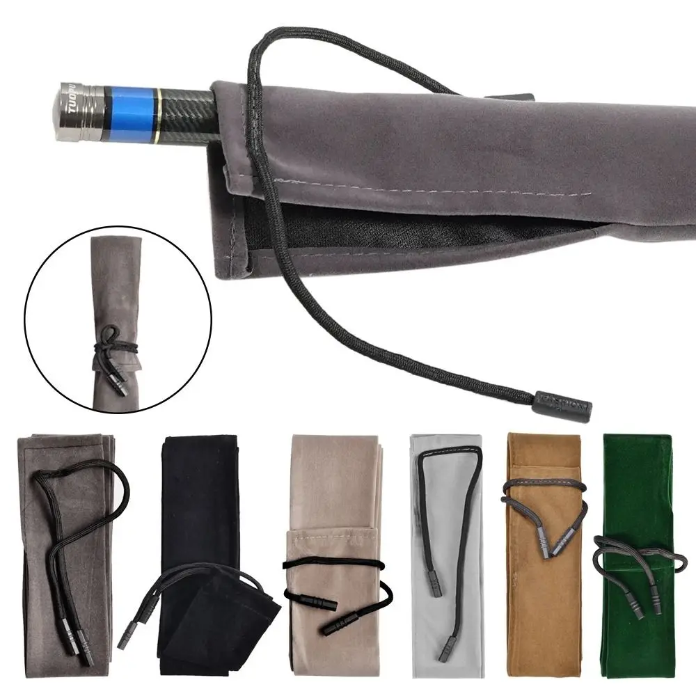 Bolsa de almacenamiento de aparejos de pesca portátil plegable, accesorios de equipo de pesca multifuncionales de gran capacidad, bolsa de caña de pescar