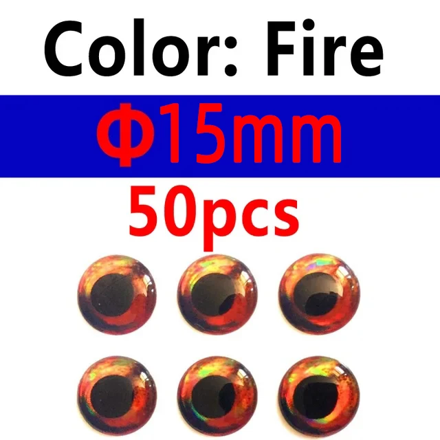 15mm fire 50pcs