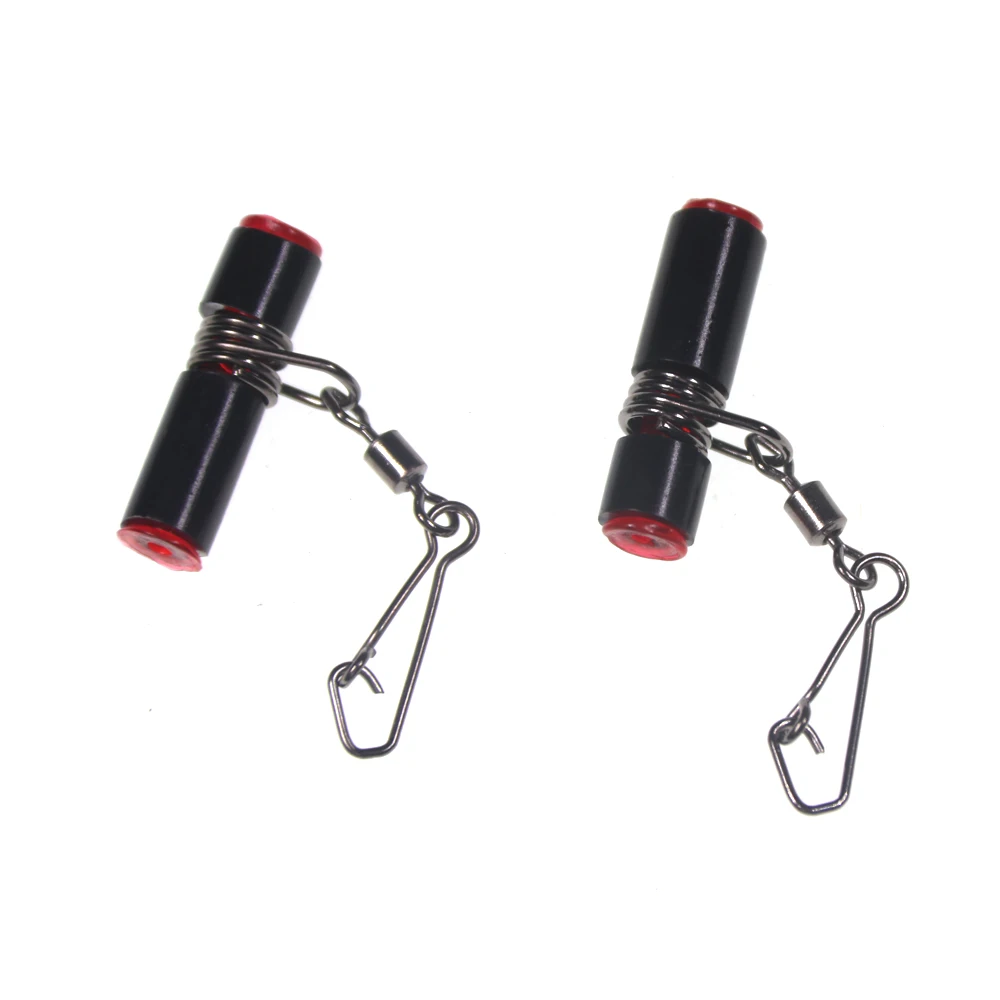 Cabeza de plástico de equilibrio de pesca de agua salada, ojo redondo giratorio con gancho de pasador rápido, soporte de línea de pesca, deslizamiento de plomo, 10/20 piezas - imagen 5