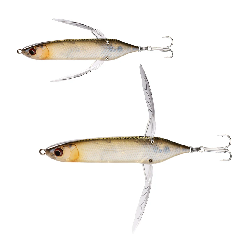 TAIYU libélula flotante ondas de agua sistema de superficie para gatear señuelo 8cm 6,5g cebo para insectos Tractor cebo para gatear cebo de pesca Artifi - imagen 3