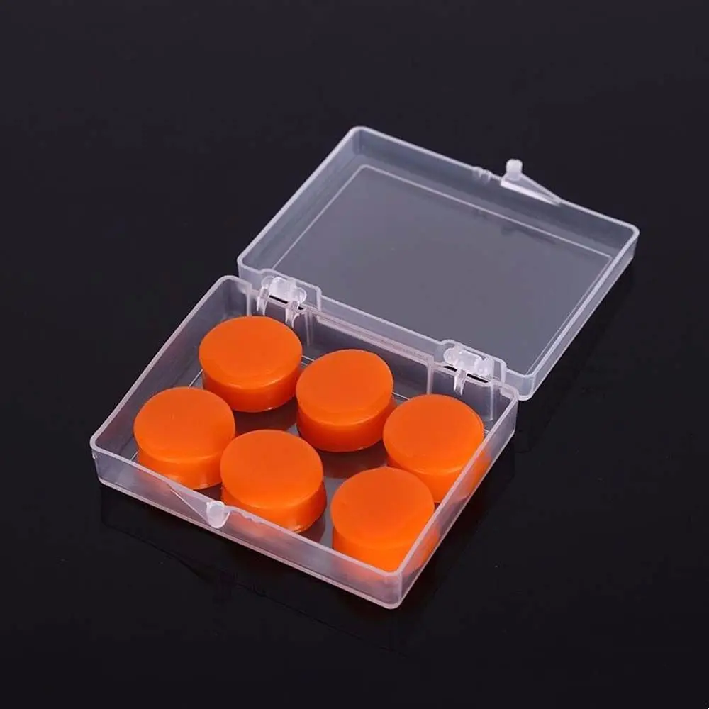 Orejeras protectoras de silicona blanda para nadar, suministros para deportes acuáticos, tapones para los oídos, 6 piezas - imagen 2