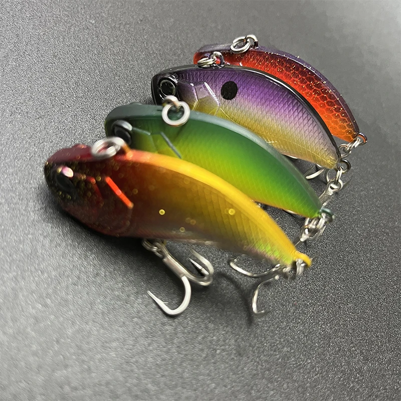 Señuelos de pesca de hundimiento Wobbler con vibración, 14g, 54mm, Trolling de agua salada, VIB, Crankbait sin labios, accesorios de cebo duro de agua salada - imagen 3