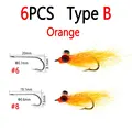 6PCS Orange B