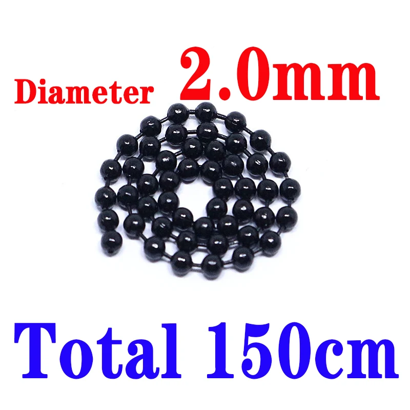 2.0mm black bead