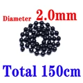 2.0mm black bead
