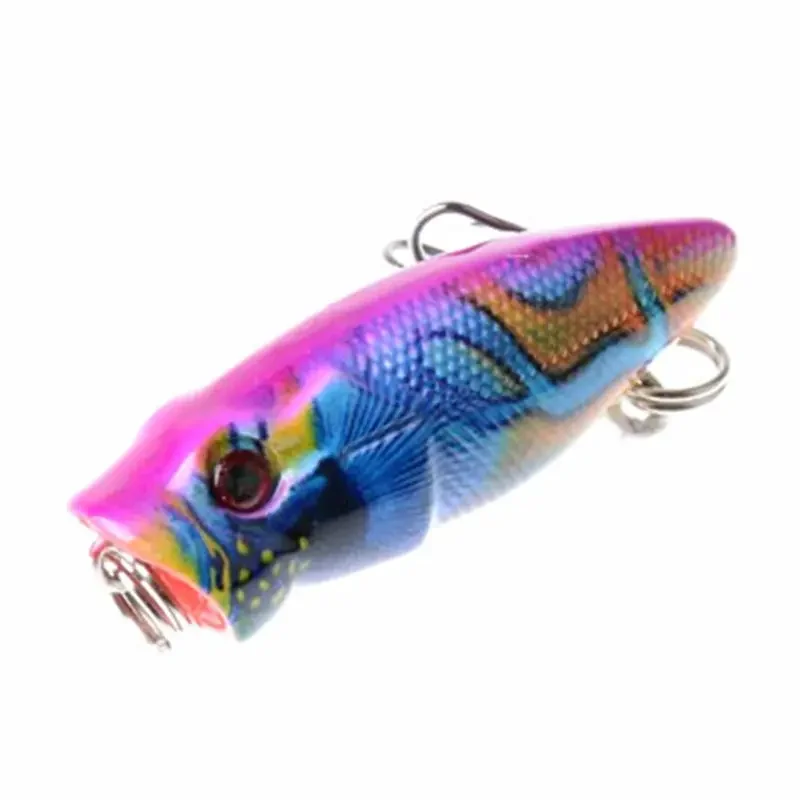 Señuelo de pesca Popper Topwater, 3,5 cm, 2,7g, Isca, cebo duro Artificial, Wobblers con ganchos, aparejos de pesca Swimbait, 1 ud. - imagen 3