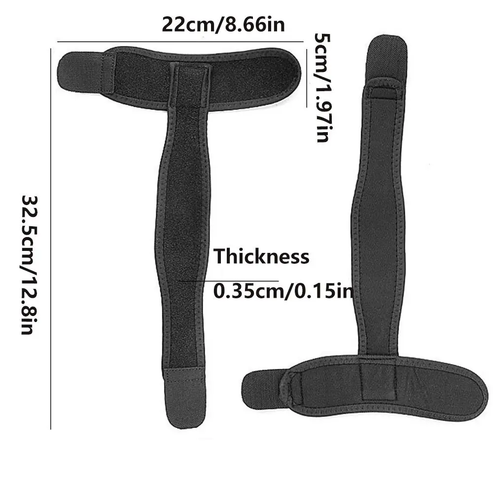 Corrector de pie de pierna de rotación interna, correa de pierna, corrección de forma de pierna, cinturones de corrección tipo XO, correa de inversión, corrección de pie - imagen 3