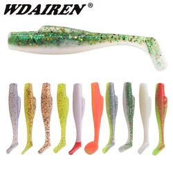 Swimbaits flotantes de cola - Soft jerkbait silicona para lubina