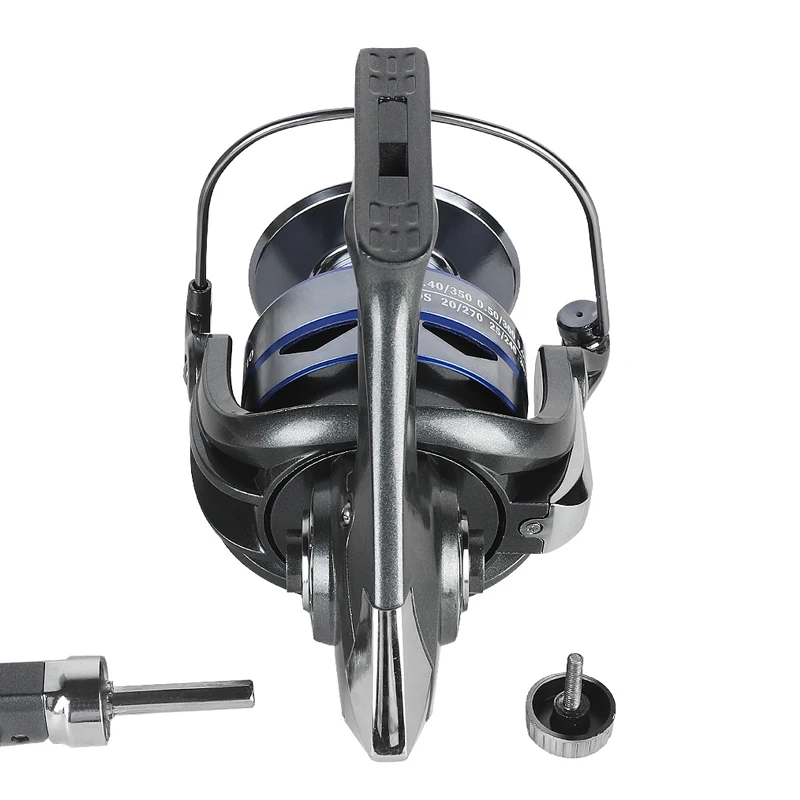 BILLINGS CK 8000~10000 Series,4.1:1 Gear Ratio,55LB Max Drag,CNC Metal Spool,Spinning Fishing Reel,For Freshwater Saltwater - imagen 5