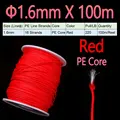1.6mm X 100m Red