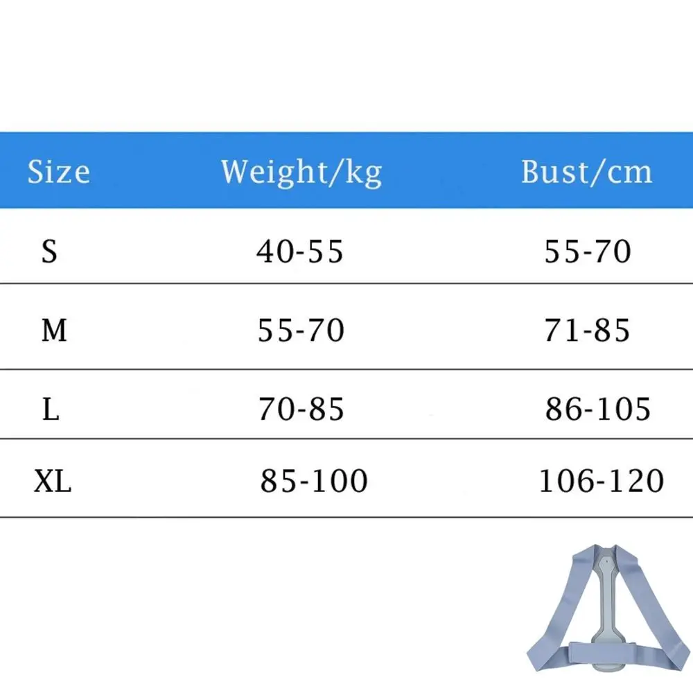 Corrector de postura de espalda ajustable duradero, equipo de entrenamiento corporal para remodelar, soporte de espalda para escoliosis, uso diario - imagen 5