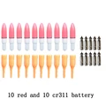 red with battery