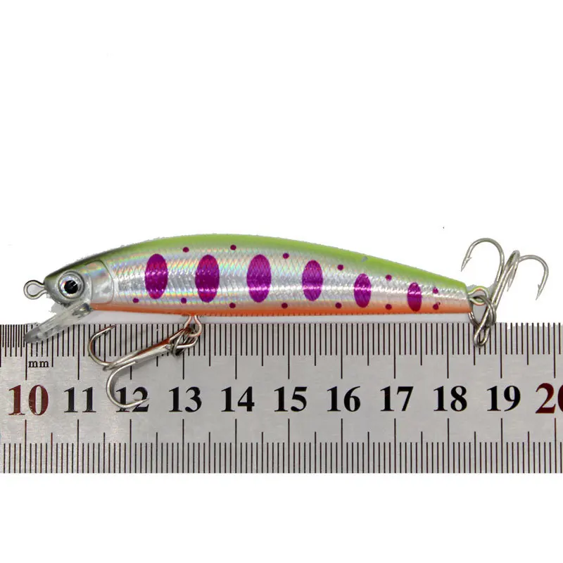 Fuheno-Señuelos de Pesca, cebo duro Artificial, Crankbait, aparejos de pesca de carpa, 9 cm, 7g, flotador Minnow Wobbler Bass Troll, 7 colores, 1 unidad - imagen 4