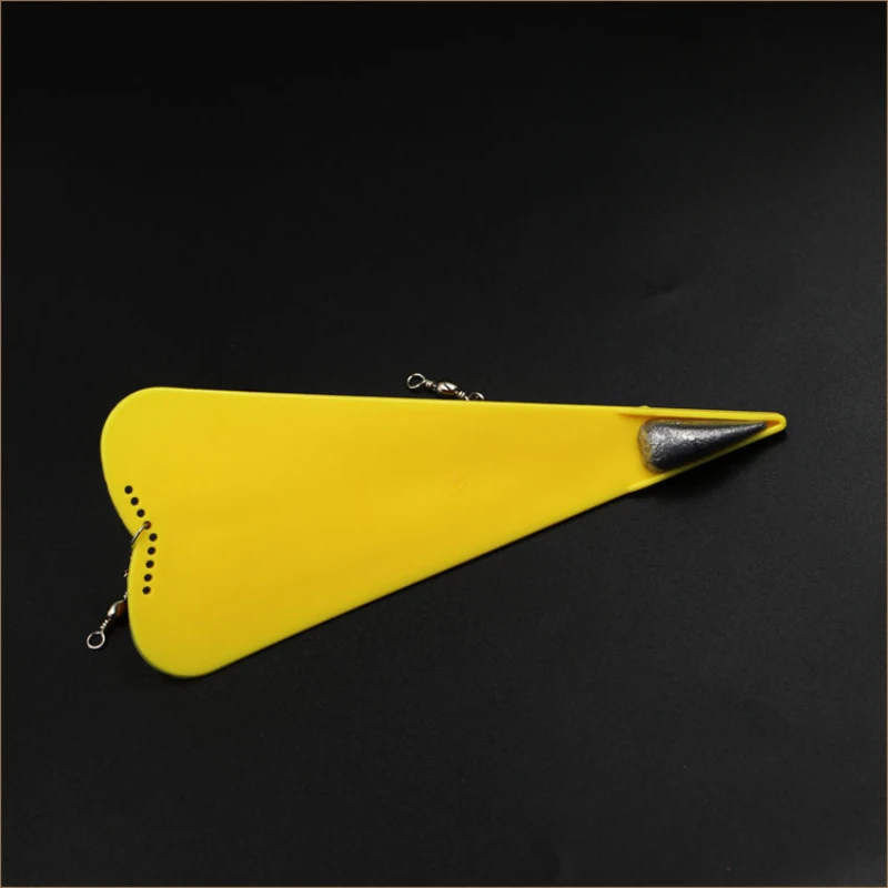 TABLA DE BUCEO ajustable de peso Artificial profundo, aparejo de pesca en el mar, giratorio, planificador de buzo, aparejos de pesca, 2 piezas - imagen 2