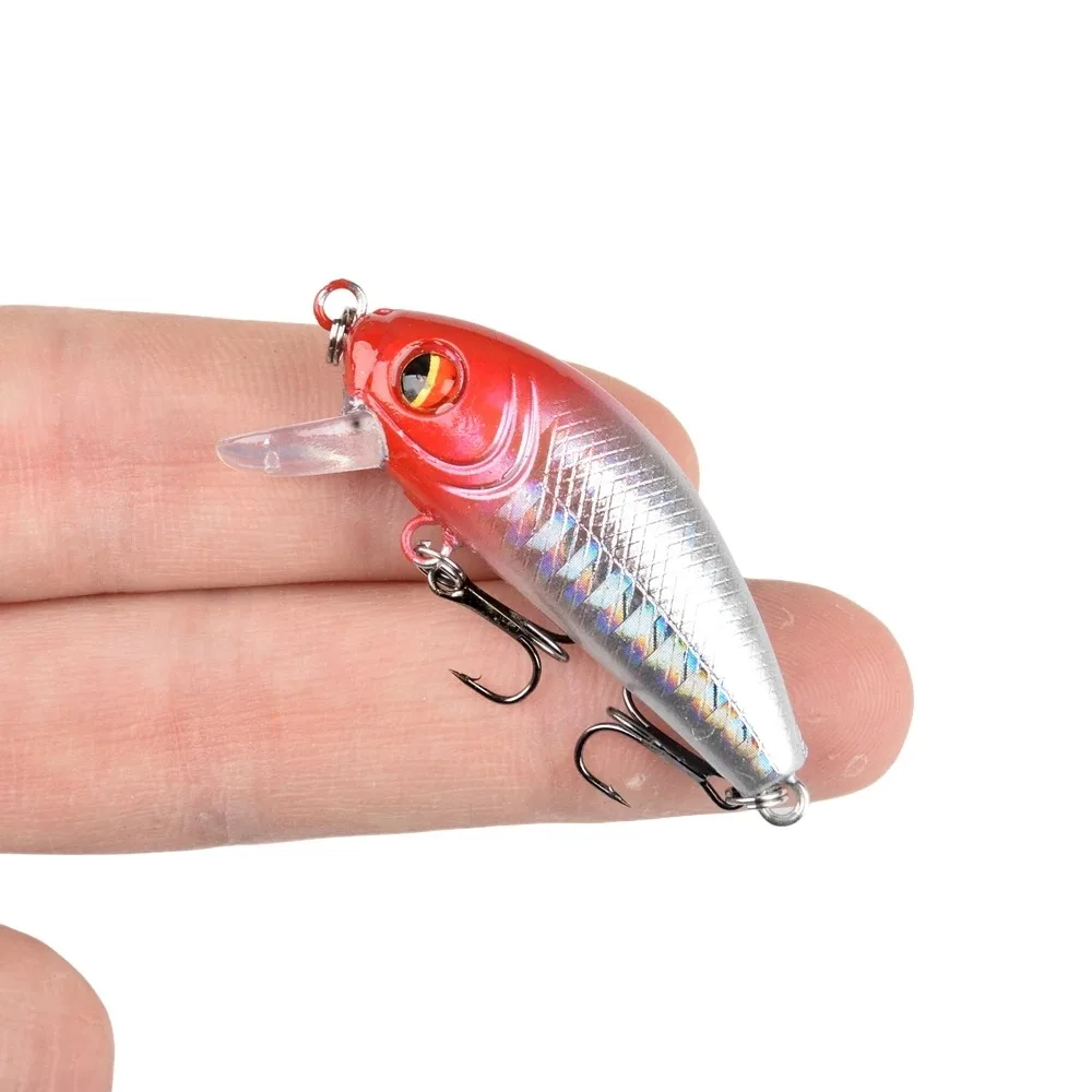8 Uds Jerkbait Minnow señuelo de Pesca cebo duro Wobblers para Lucio cebos artificiales carpa lubina Pesca Jig Crankbaits aparejos de Pesca - imagen 5