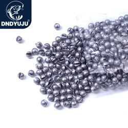 DNDYUJU 0,2g-1,7g pesca de carpa sólido ovalado tiro dividido plomo explosión señuelo de pesca peso aparejos de pesca auxiliares
