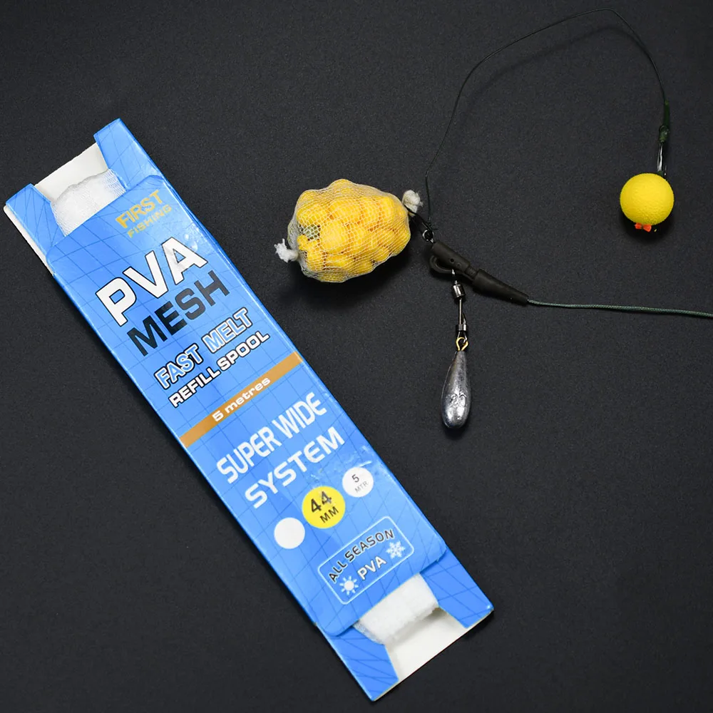 Bolsas de malla soluble PVA para carpfishing – Boilies y cebos - imagen 5