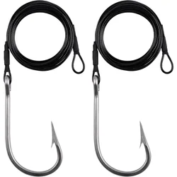 Líder de acero inoxidable para pesca de tiburón y atún