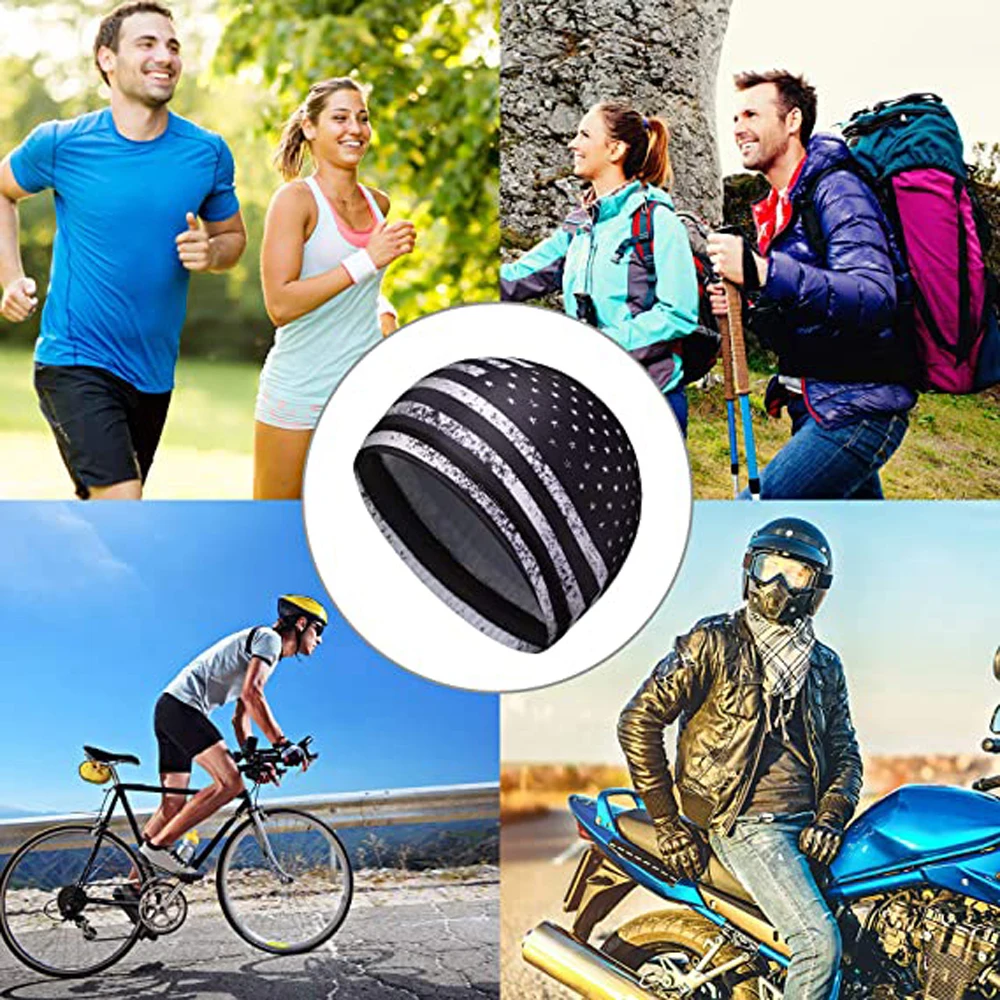 Gorro para deportes al aire libre de verano para motocicleta, gorro para correr, gorro para bicicleta, gorro para ciclismo, forro para casco, gorro de calavera, gorro refrescante - imagen 4