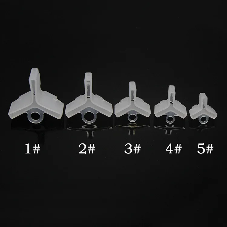 20 piezas gancho de agarre triple funda protectora para anzuelo de pesca funda protectora para anzuelos de pesca de carpa - imagen 3