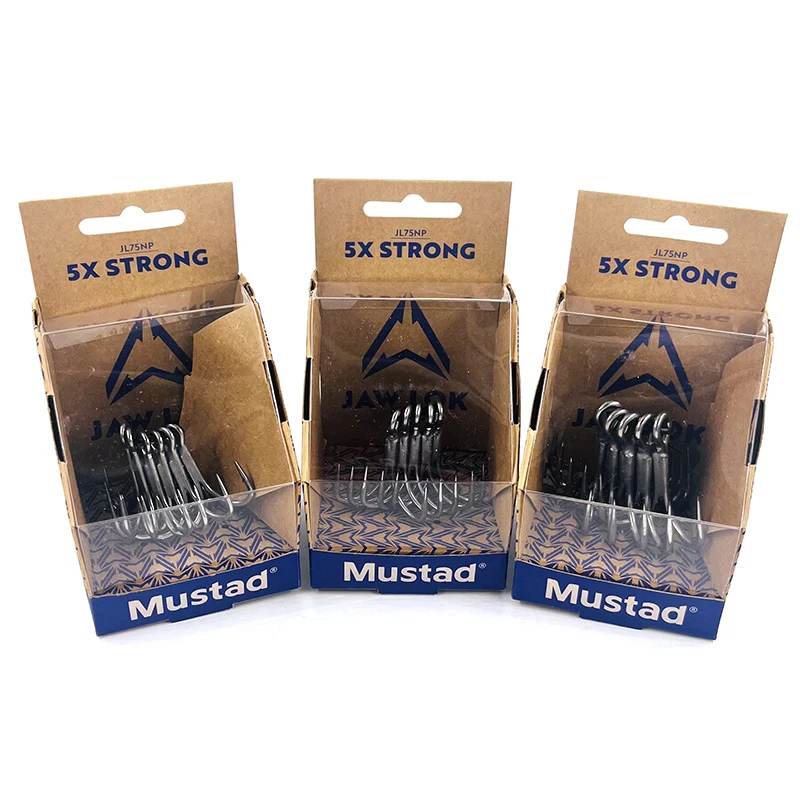 MUSTAD Noruega JL75NP-TS autoequilibrado tres ganchos 5X gancho de alta resistencia resistente a la corrosión señuelo anzuelo de cebo falso - imagen 5
