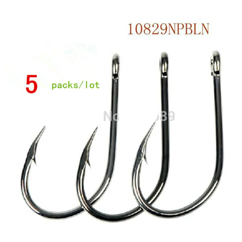 Mustad-anzuelos originales para pesca en aguas profundas, anzuelos de pesca de agua salada, anzuelo de plantilla de 10829, cebos torcidos, gancho de boca, carpa, arenque, esturión - imagen 3