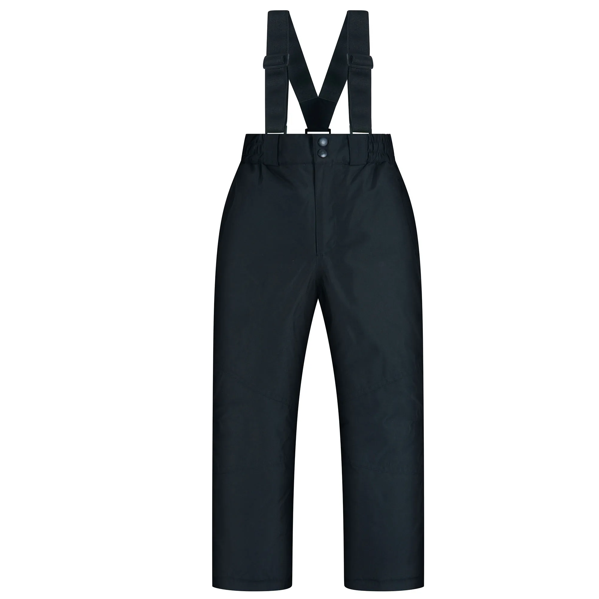Pantalones de nieve impermeables con pechera para esquiar cálidos - imagen 2