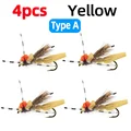 4pcs Yellow Type A
