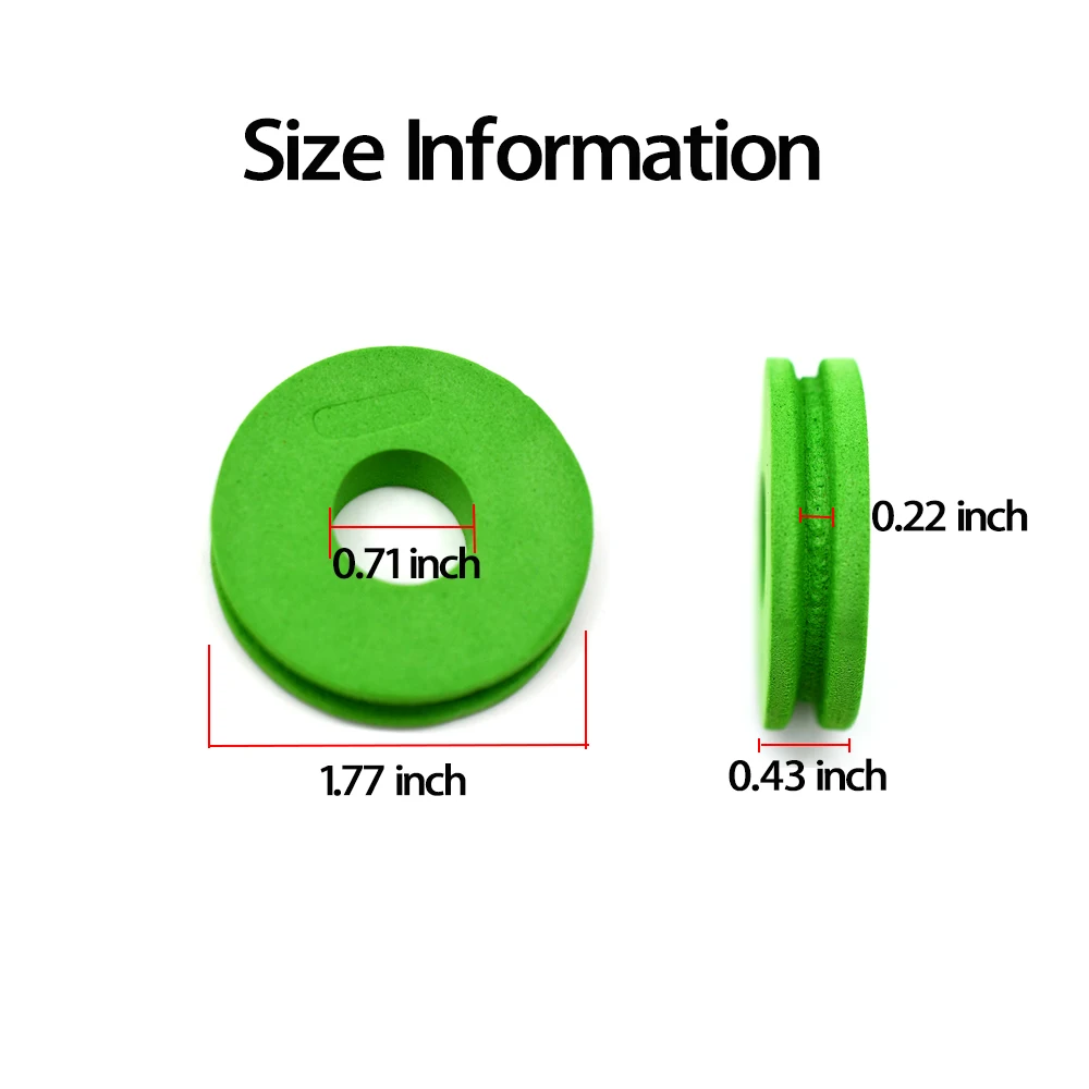 MNFT 20 unids/lote tablero de bobinado sedal aparejos bobina de espuma accesorios de línea principal de pesca - imagen 3