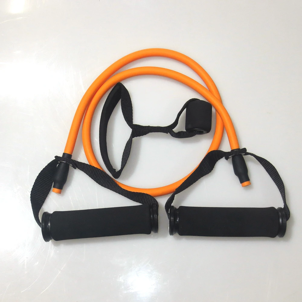 Juego de bandas de resistencia premium con asas y correas de tobillo para ejercicio, entrenamiento y fisioterapia