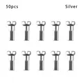 Silver-50pcs