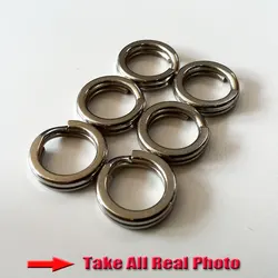 Anillos divididos de acero inoxidable 304 – Conexión de señuelos