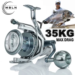 Carrete MBLN Surfcasting de metal – Resistente a la corrosión