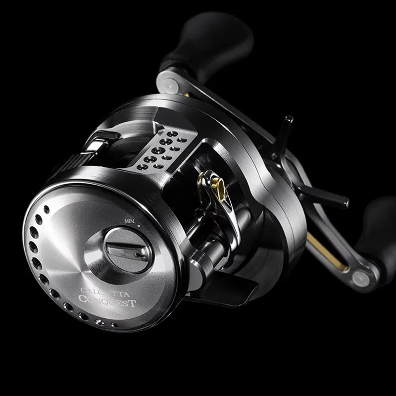 Shimano Calcutta Conquest BFS – Carrete baitcasting redondo micromodo - imagen 2