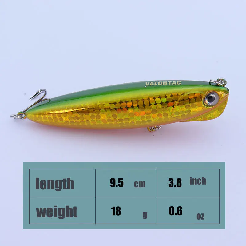 Wobblers de hundimiento lento para pesca, cebo artificial de 18g/95mm - imagen 2