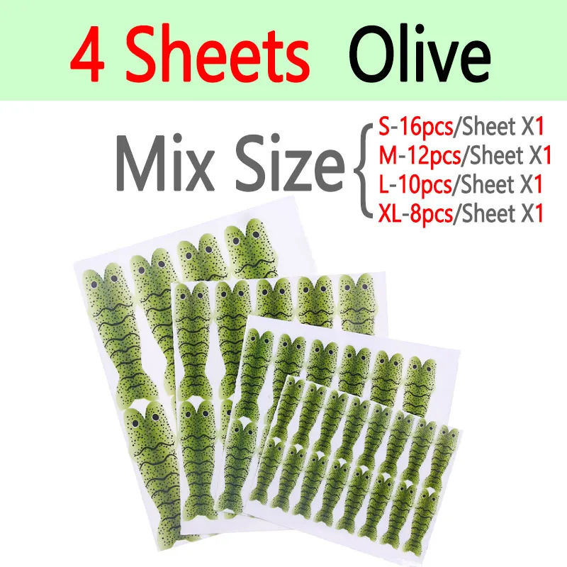 4 Sheet Olive Mix