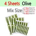 4 Sheet Olive Mix