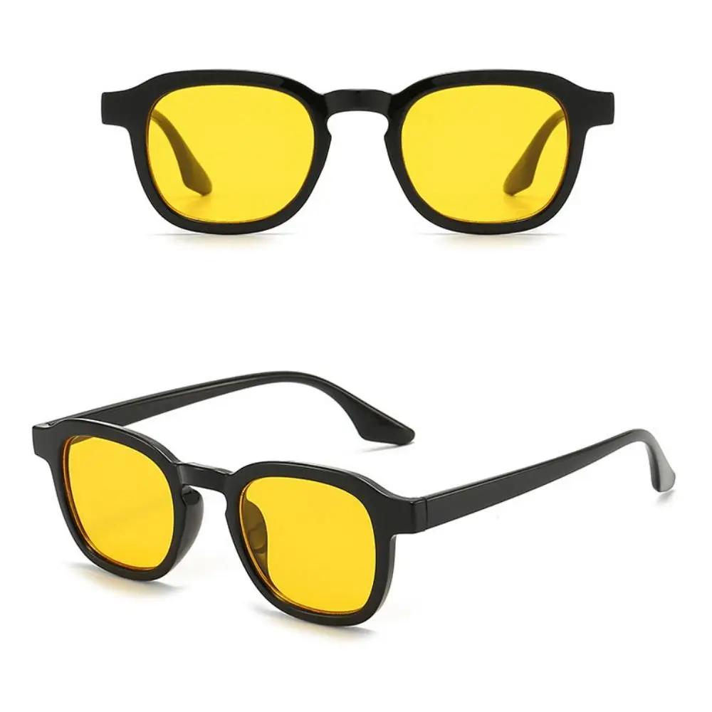 Gafas de sol Retro Punk para exteriores, gafas de sol simples con protección solar, tonos negros, accesorios de decoración, gafas de sol de pesca para mujer y hombre - imagen 5