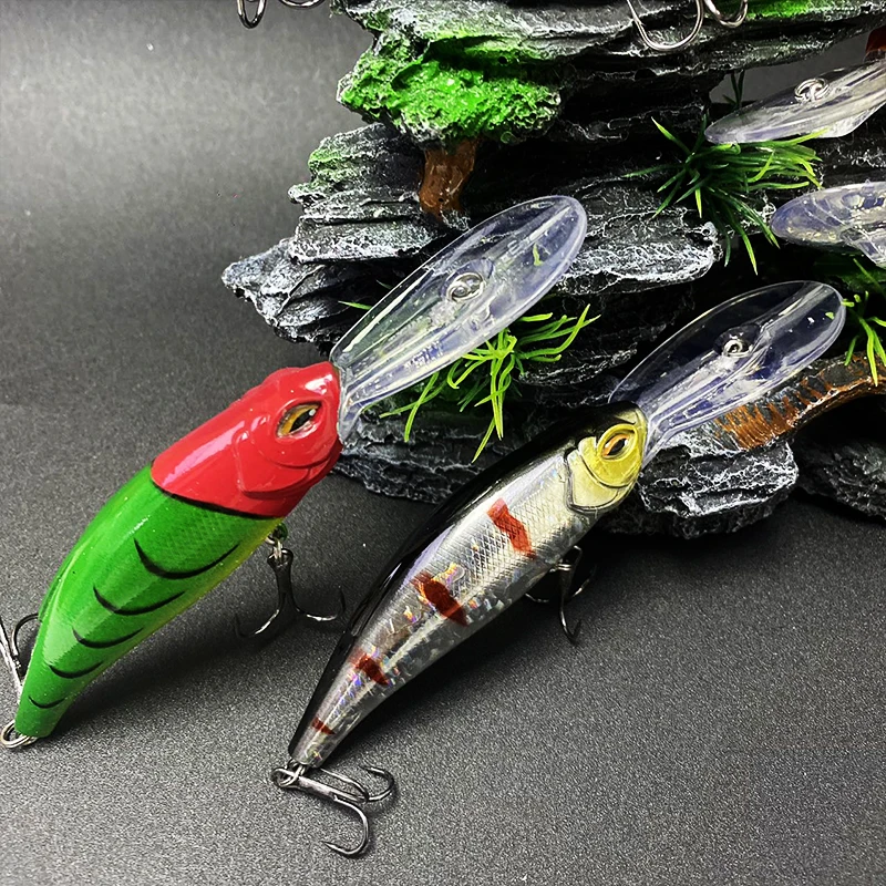 Crankbait de buceo profundo – Señuelo flotante para lubina - imagen 5