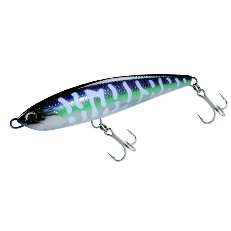 Lápiz sumergido para pesca en el mar de fundición lejana, 145mm, pesca en barco, cosa grande, 70g, cebo falso, pistola dorada, cebo de perca de mar - imagen 5