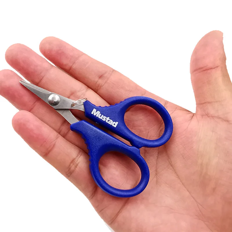 Mustad pesca en el mar dentada Ultra pequeña multifunción MT112 pesca PE línea tijeras especiales - imagen 4