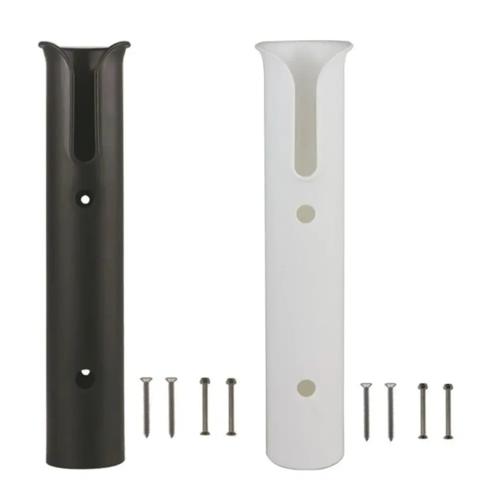 Estante de caña de pescar de montaje lateral, soporte de poste de pesca ligero y duradero, portátil con soporte de tubo de poste de tornillo marino - imagen 3