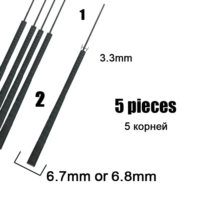 Tail diameter 6.8mm